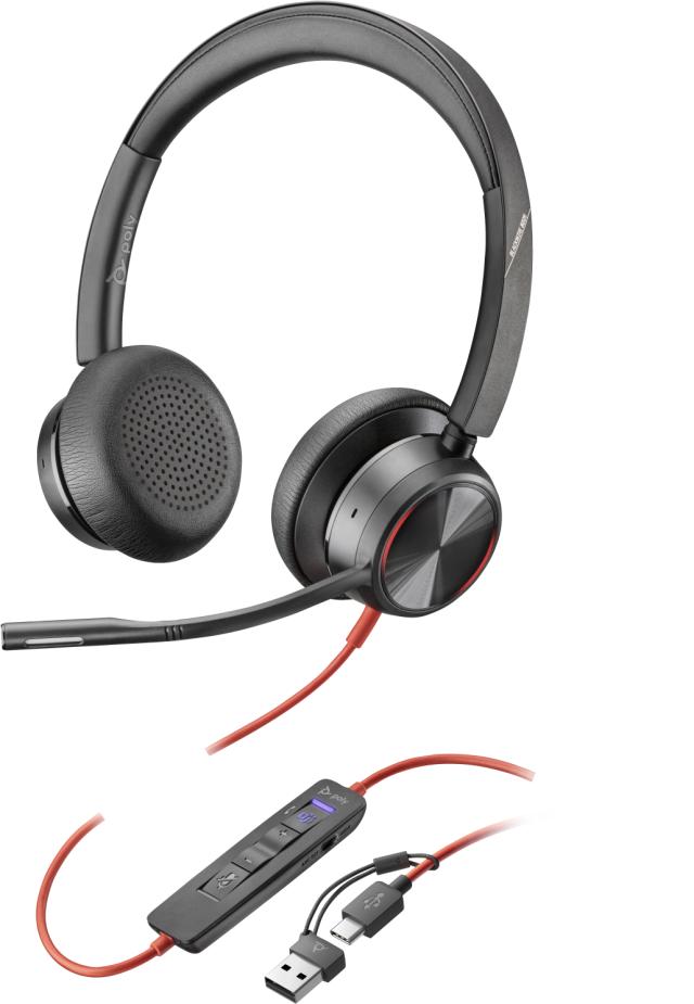 HP Poly BW 8225 Stereo -M USB-C +USB-C/A