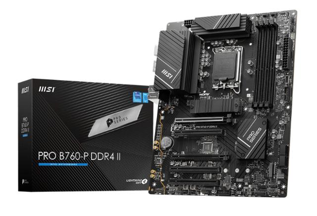 MSI PRO B760-P DDR4 II DDR4 LGA1700 ATX