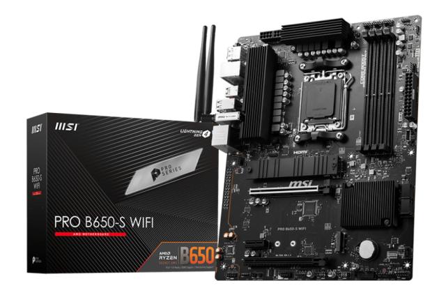 MSI PRO B650-S WIFI DDR5 AM5 ATX MB