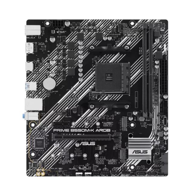 ASUS PRIME B550M-K ARGB AM4 2DDR4 microA
