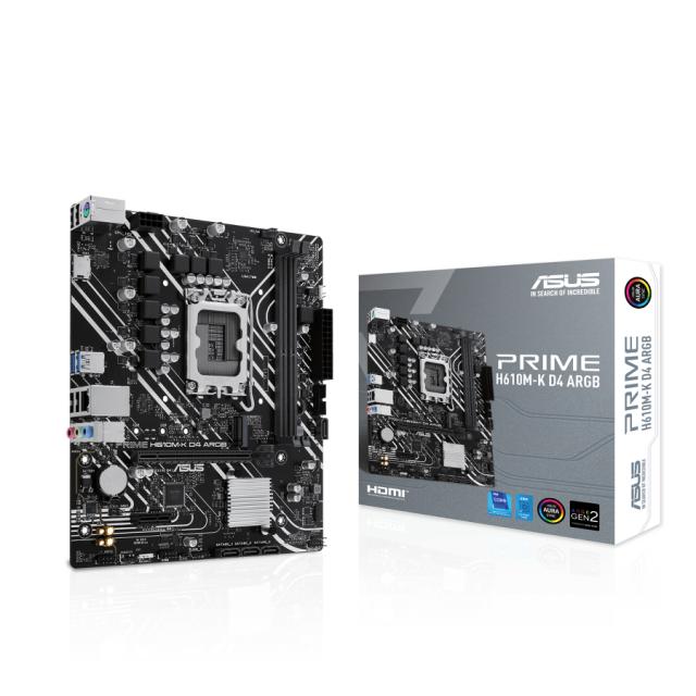 ASUS PRIME H610M-K D4 ARGB LGA1700 MB