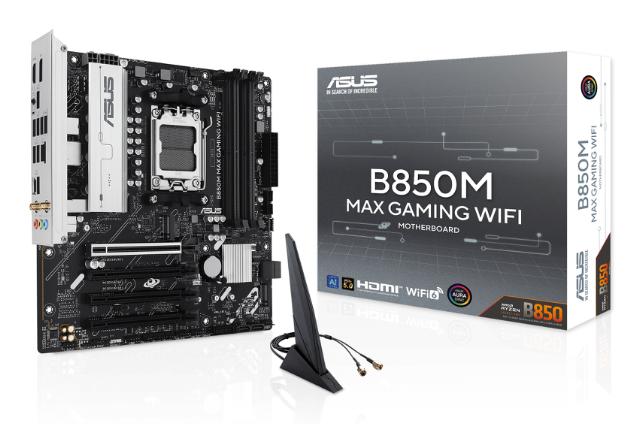ASUS B850M MAX GAMING WIFI AM5 MB