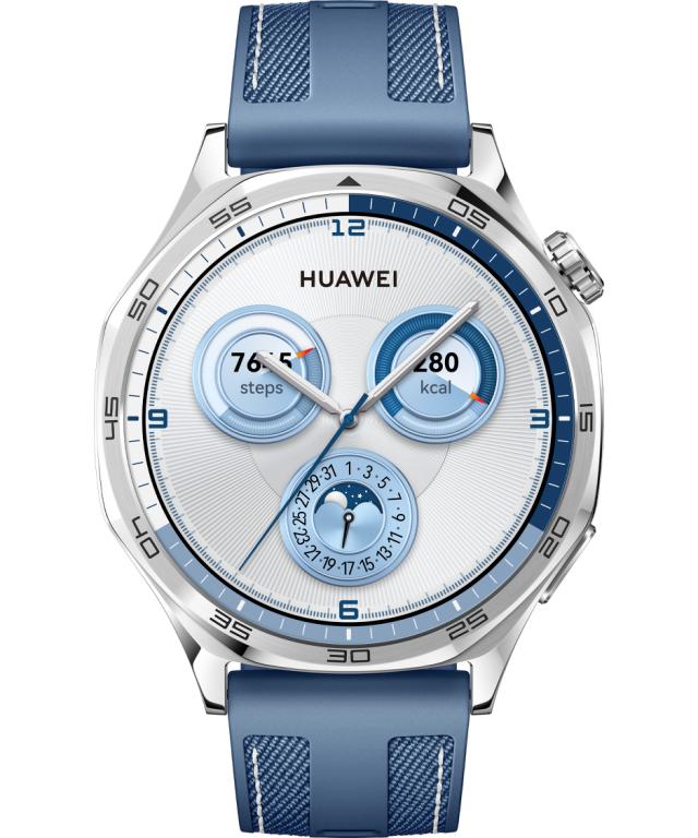 HUAWEI Watch GT5 46mm Blue Woven Strap