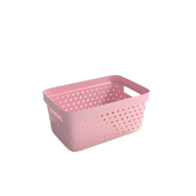 Oppbevaringskurv Star 4,5L gammelrosa