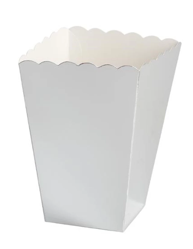 Popcornboks JOKER sølv (6)