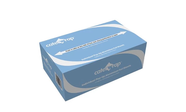 Aluminiumsfolie 23cmx27cm 13my (500)