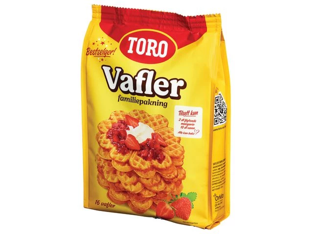 Vaffelmiks TORO familiepakning 612g