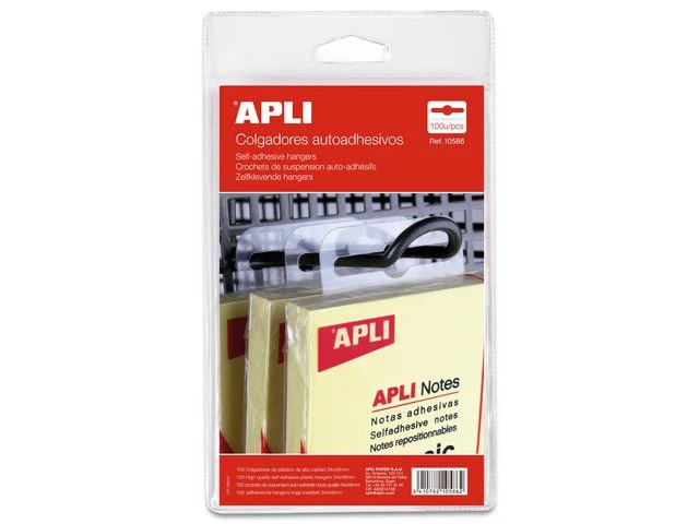 Hang tag APLI selvklebende (100)