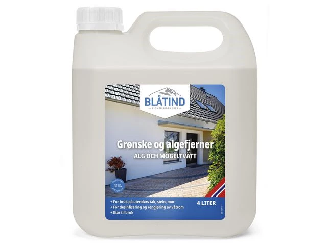 Grønske og algefjerner BLÅTIND 4L