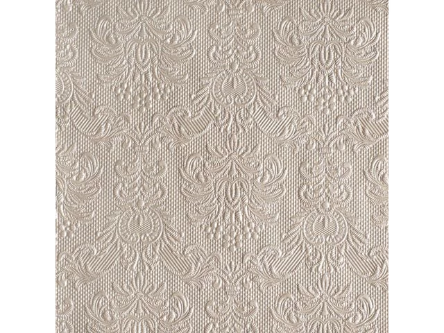 Serviett EDELWEISS 33cm perlegrå (15)