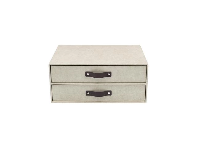 Skuffekabinett BIGSO Birger A4 2 sk. lin