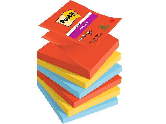 Post-it Z-Notes 76x76 Playful (6)
