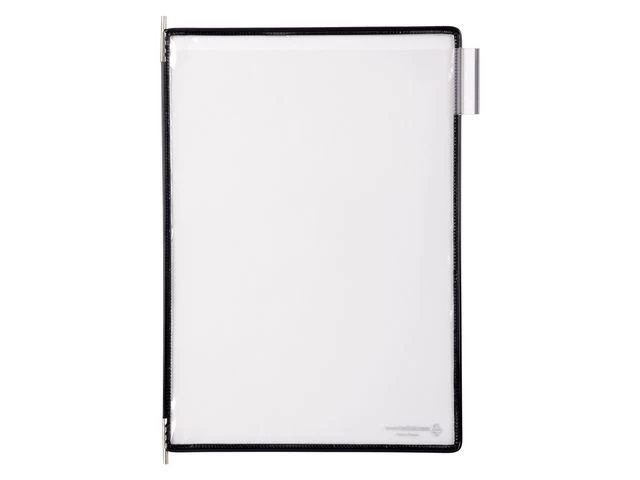 Lomme TARIFOLD A4 PP sort (10)