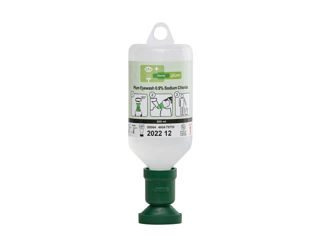 Øyedusj PLUM Natriumklorid 500ml