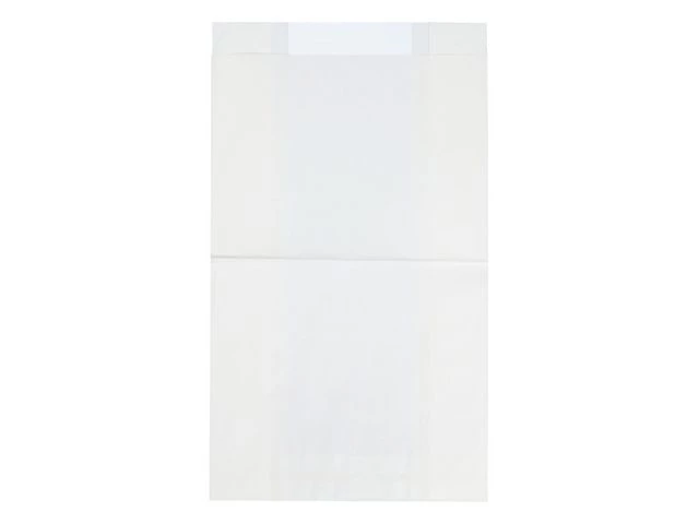 Bakerpose vindu 210/80x340mm hvit (1000)