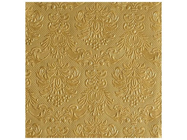 Serviett EDELWEISS 3L 40cm gull (15)