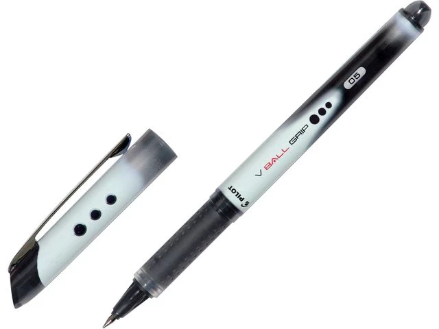 Rollerpenn PILOT V-Ball Grip 0,5mm sort