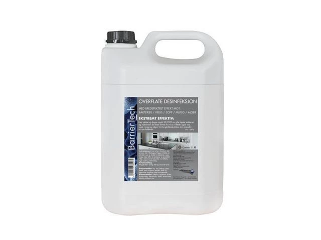 Overflatedesinfeksjon BARRIERTECH 5L