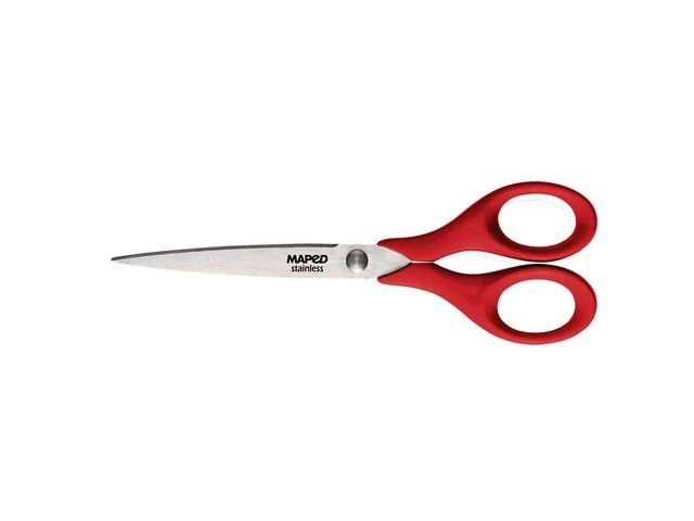 Saks MAPED Optimum 18cm rød