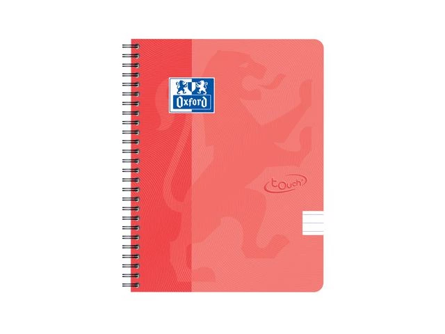 Notatbok OXFORD Touch A5+ 90g lin orange
