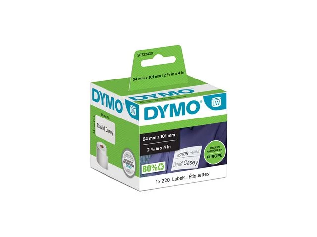 Etikett DYMO frakt 101x54mm (220)