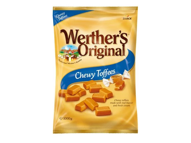 Karamell WERTHER'S soft toffees 1kg