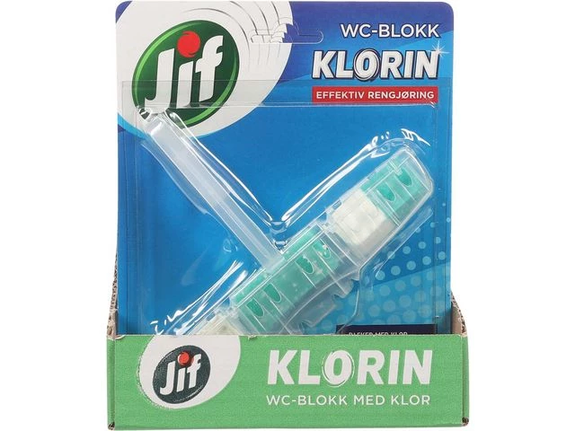 WC block JIF Klorin m/klor 40g