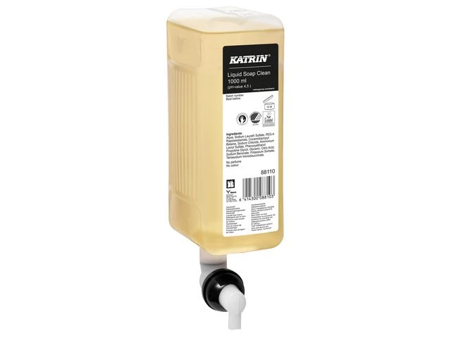 Håndsåpe KATRIN Clean flytende 1L