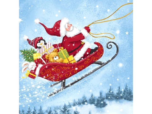 Serviett 3L 33cm Nisseslede (20)