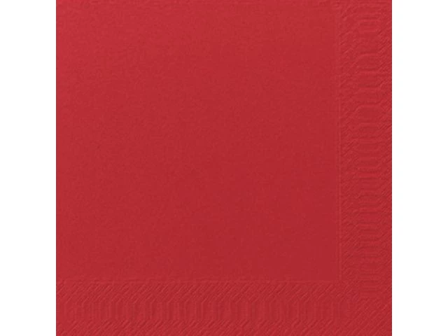 Serviett DUNI 3L 40cm rød (125)