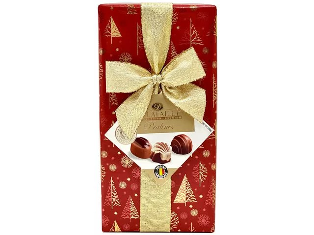 Konfekt Belgisk Juletre rød 200g