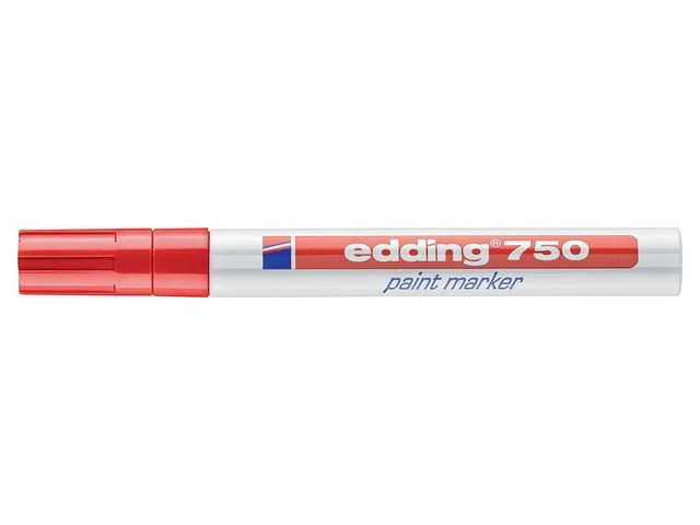 Paintmarker EDDING 750 rød