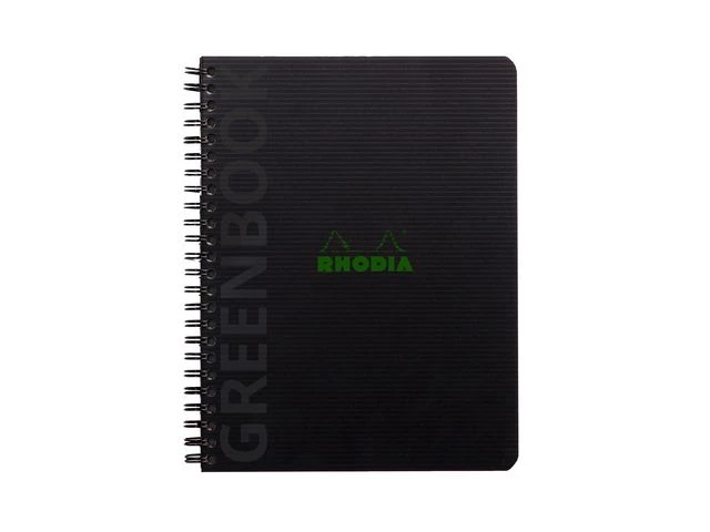 Notatbok RHODIA GreenBook A5+ 90g linjer
