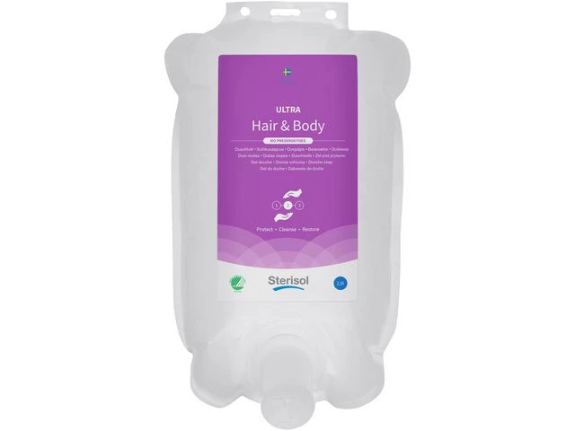 Dusjsåpe STERISOL Ultra sjampo 2,5L