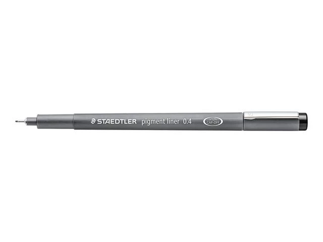 Fiberpenn STAEDTLER 0,4mm sort