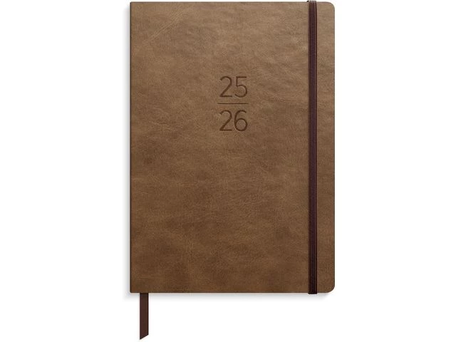 Studentkalender GRIEG A5 25/26 cognac