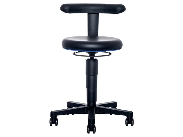 Industristol BIMOS Helse F 9463 sort/blå