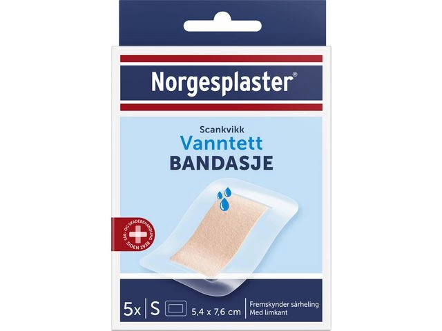 Bandasje Scankvikk vanntett 5,4x7,6cm(5)