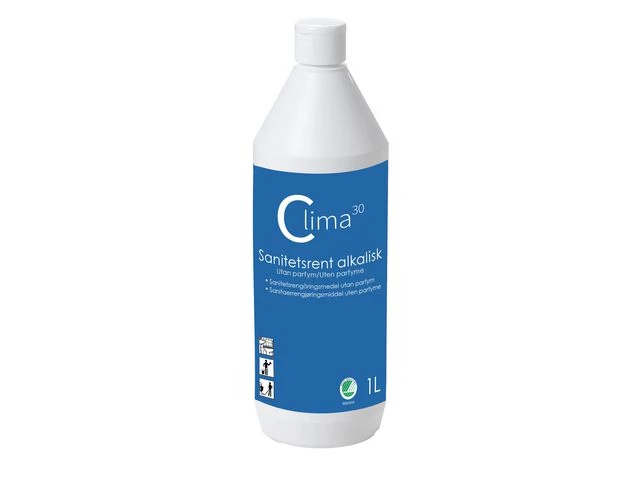 Sanitærrengjøring CLIMA30 alk u/parf 1L