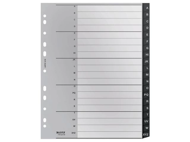 Register LEITZ Recycle A-Z A4+ PP