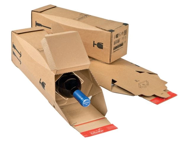 Posteske COLOMPAC flaske 74x74x305mm