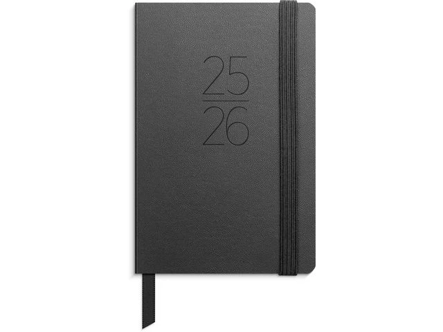Studentkalender GRIEG A7 myk 25/26 sort
