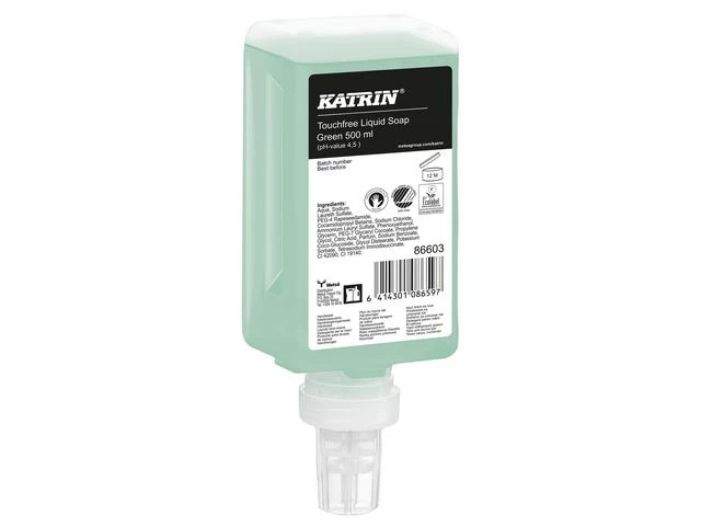Håndsåpe KATRIN Green berøringsfri 0,5L