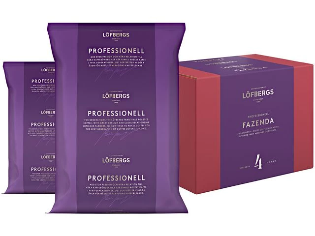 Kaffe LÖFBERGS Fazenda hele bønner 1000g