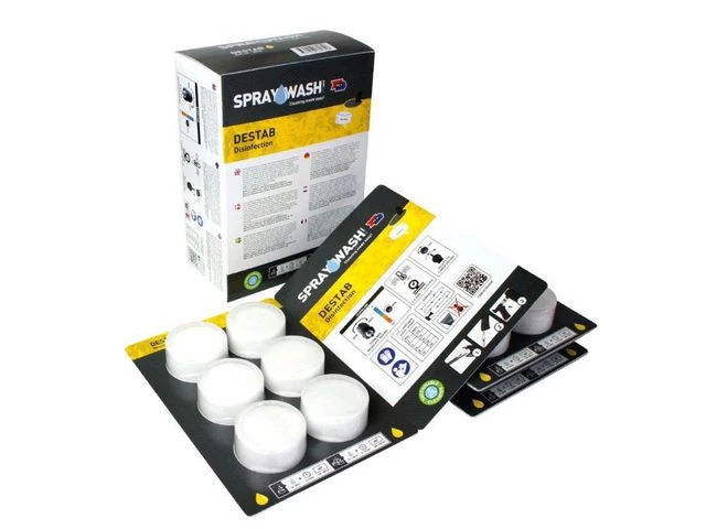 Rengjøringstablett SPRAYWASH desinf.(18)