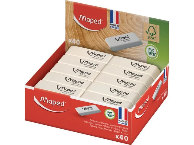 Viskelær MAPED naturgummi