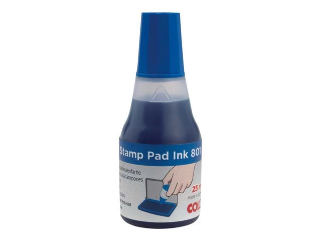 Stempelfarge COLOP 25ml blå (2)