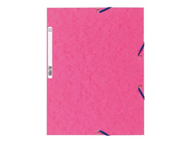 Strikkmappe EXACOMPTA A4 3 kl 400g rosa