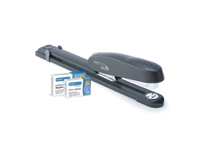 Stiftemaskin RAPESCO 50ark lang sort