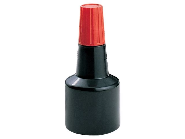 Stempelputefarger 30ml rød